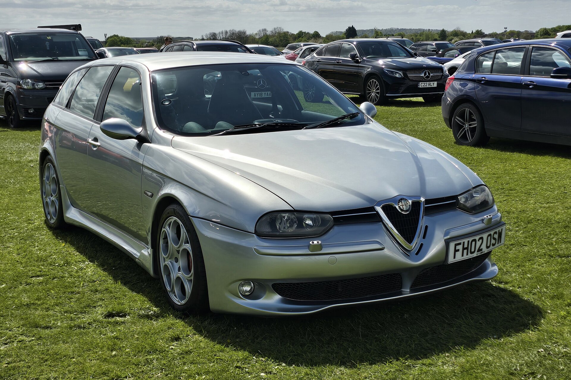 Alfa Romeo 156 Berlina mit Walter de Silva Karosserie