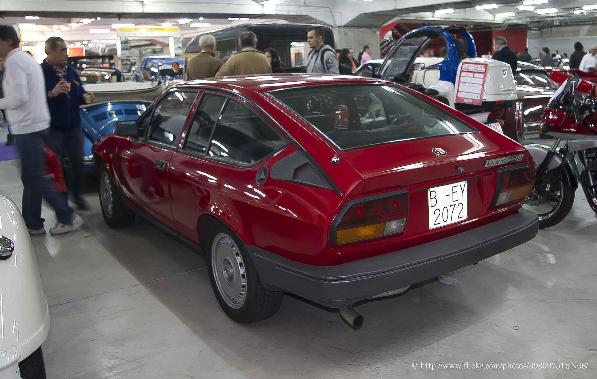 Alfa Romeo Alfetta GTV6 2.5 mit Busso-V6 und Power-Bulge