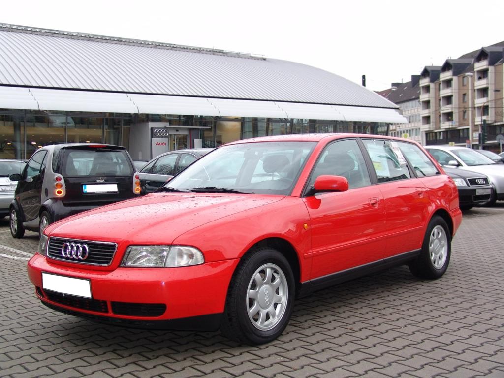 Audi A4 (B5) Avant, klassische Aufnahme aus Wikimedia Commons