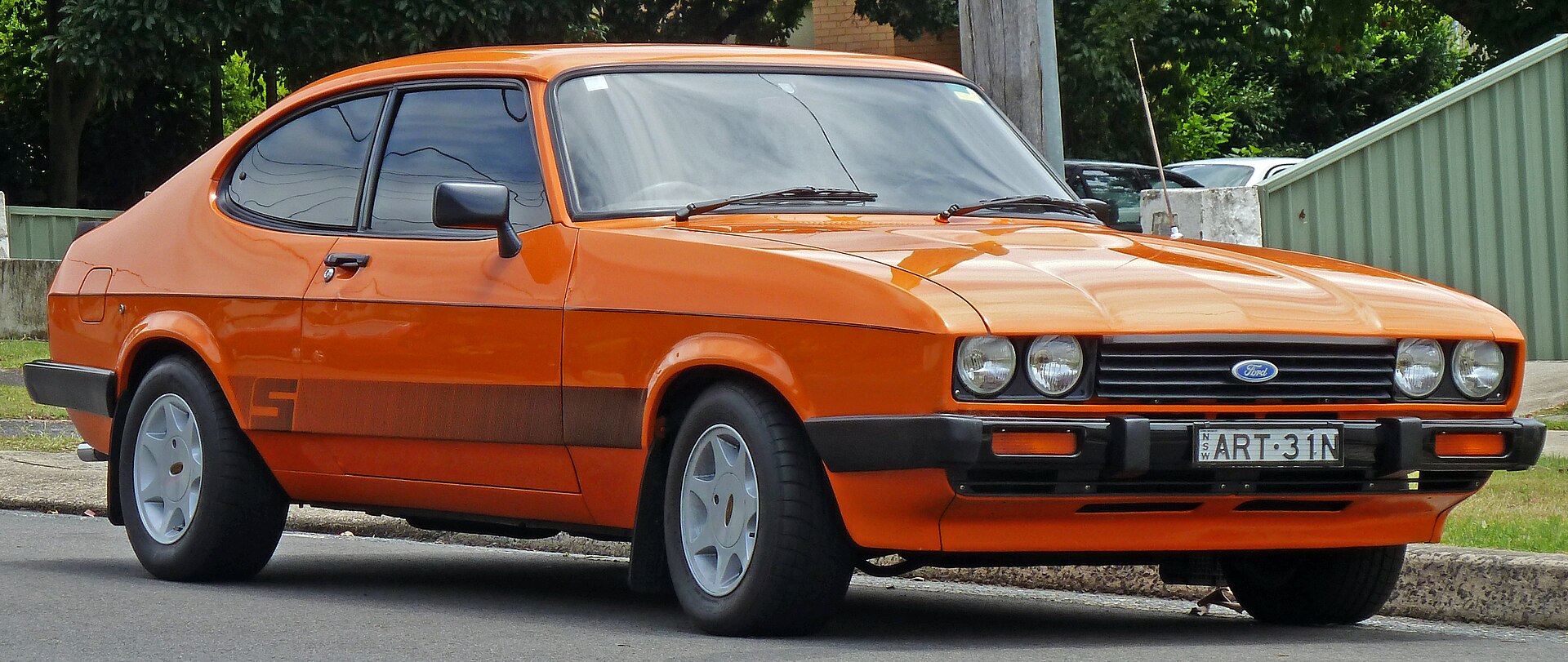 Ford Capri III Coupé in klassischer Aufnahme