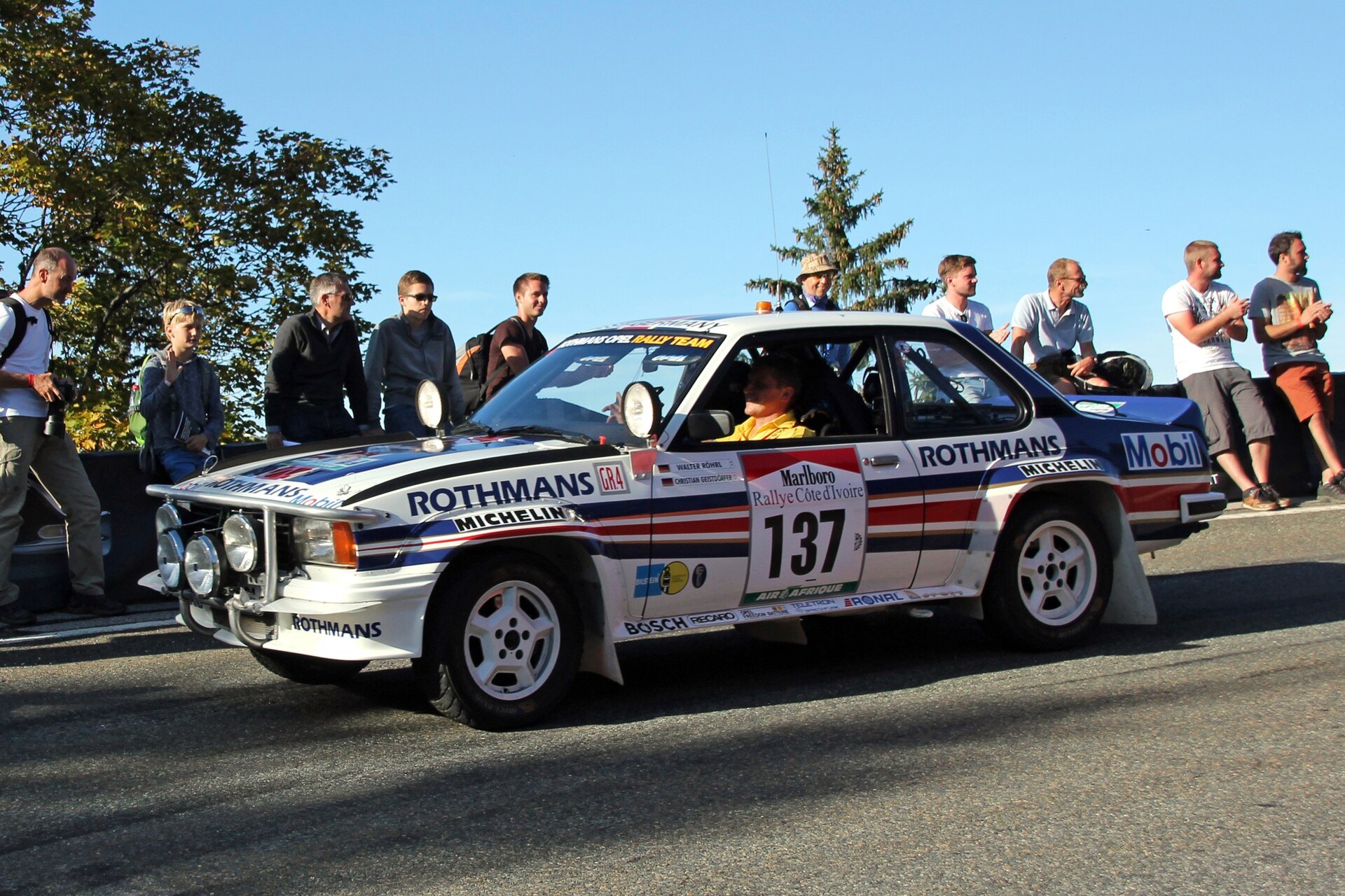 Opel Ascona 400 Gruppe-4-Rallye-Homologation